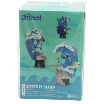 Disney Summer Series D-Stage PVC Diorama Surfer Stitch 15 cm